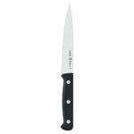 J.A. Henckels 31462-131 International Fine Edge Pro 5-Inch Stainless-Steel Utility Knife, Black