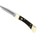 Buck Knife 0110BRSA Folding Hunter Auto Automatic with Genuine Leather Sheath