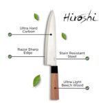 Premium Sushi & Sashimi Chef’s Knives – Set of 4 Knives – Ultra High Carbon Steel Blades