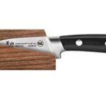 Cangshan TS Series 1020625 Swedish 14C28N Steel Forged 2.75-Inch Peeling Knife and Wood Sheath Set