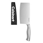 Cuisinart 7″ Stainless Steel Cleaver with Blade Guard