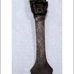 Moche Culture – 12×20 Art Print by Museum Prints – Ceremonial Knife (Tumi)