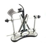 Warthog V-Sharp A4 Knife Sharpener, Professional Sharpener, Ideal for Home Cooks, Chefs, Fishermen, Hunters, 325 Grit Diamond Rods with Adjustable Angles, Metal Frame Construction, Gunmetal Grey