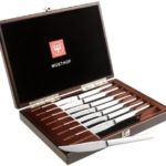 Wusthof 8-Piece Stainless-Steel Steak Knife Set with Wooden Gift Box