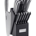 Cuisinart C77SS-15P Graphix Collection 15-Piece Cutlery Knife Block Set, Stainless Steel