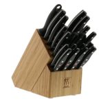 Zwilling J.A. Henckels 30782-000 TWIN Signature Knife Block Set, 19 Piece, Black