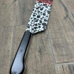 20 inch Anime Style Sword Nanami Metal Knife JJK Cleaver Cosplay Props (Blood)