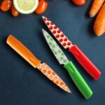 Hampton Forge – 3 Piece Printed Paring Knives with Blade Guards