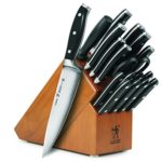 J.A. Henckels International Forged Premio 19-piece Knife Set with Cherry Block